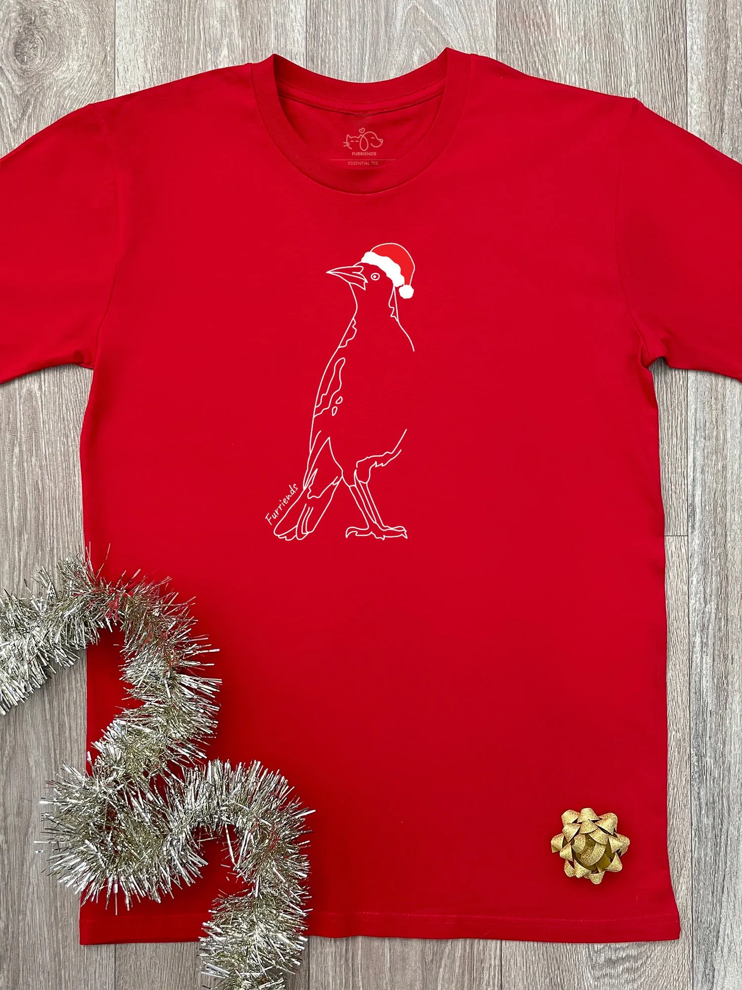 Australian Magpie - Christmas Edition Essential Unisex Tee