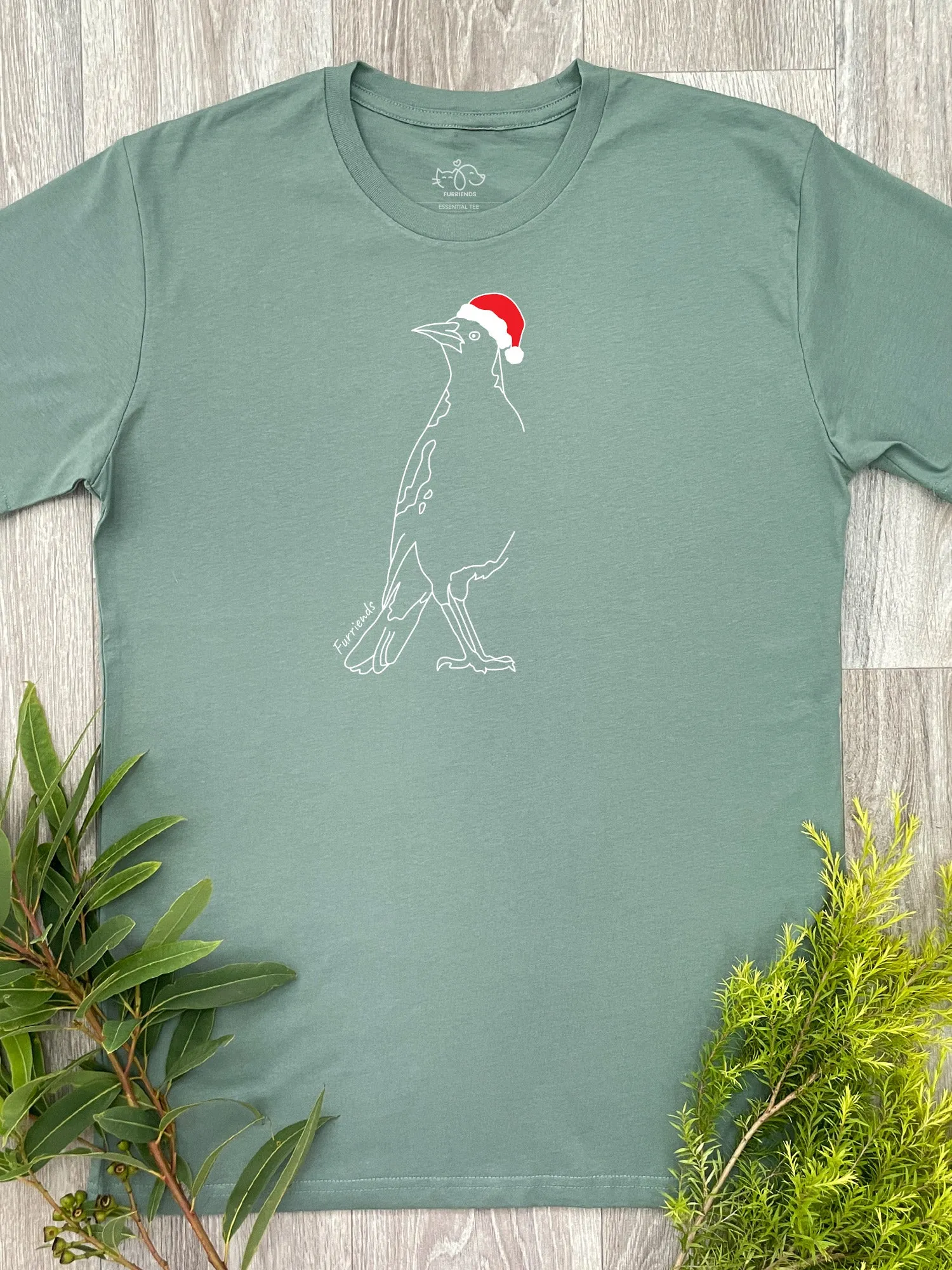 Australian Magpie - Christmas Edition Essential Unisex Tee