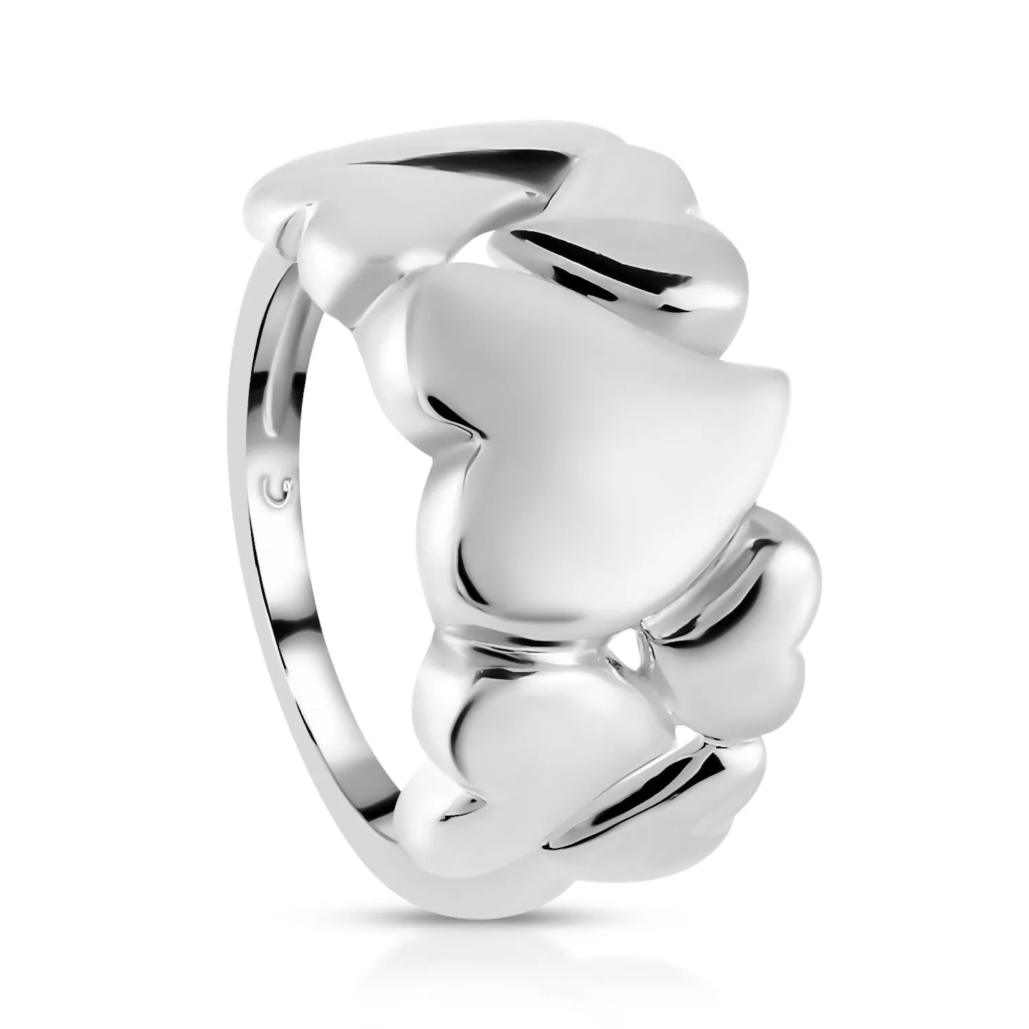 Balloon Hearts Band Ring