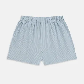 Blue Bengal Stripe Godfrey Boxer Shorts