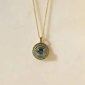 Blue Diamond Pendant