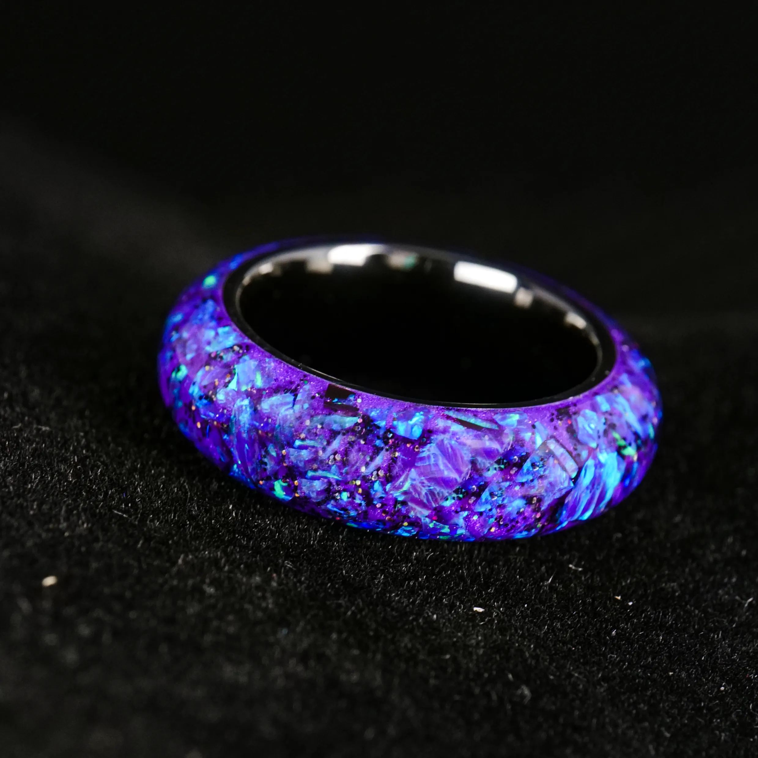 Boundless Lavender Opal Glowstone Ring