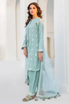 Embroidered Cutpana Lawn USE-9010