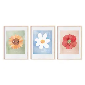 Floral Poster Set - Bloom   Love   Shine