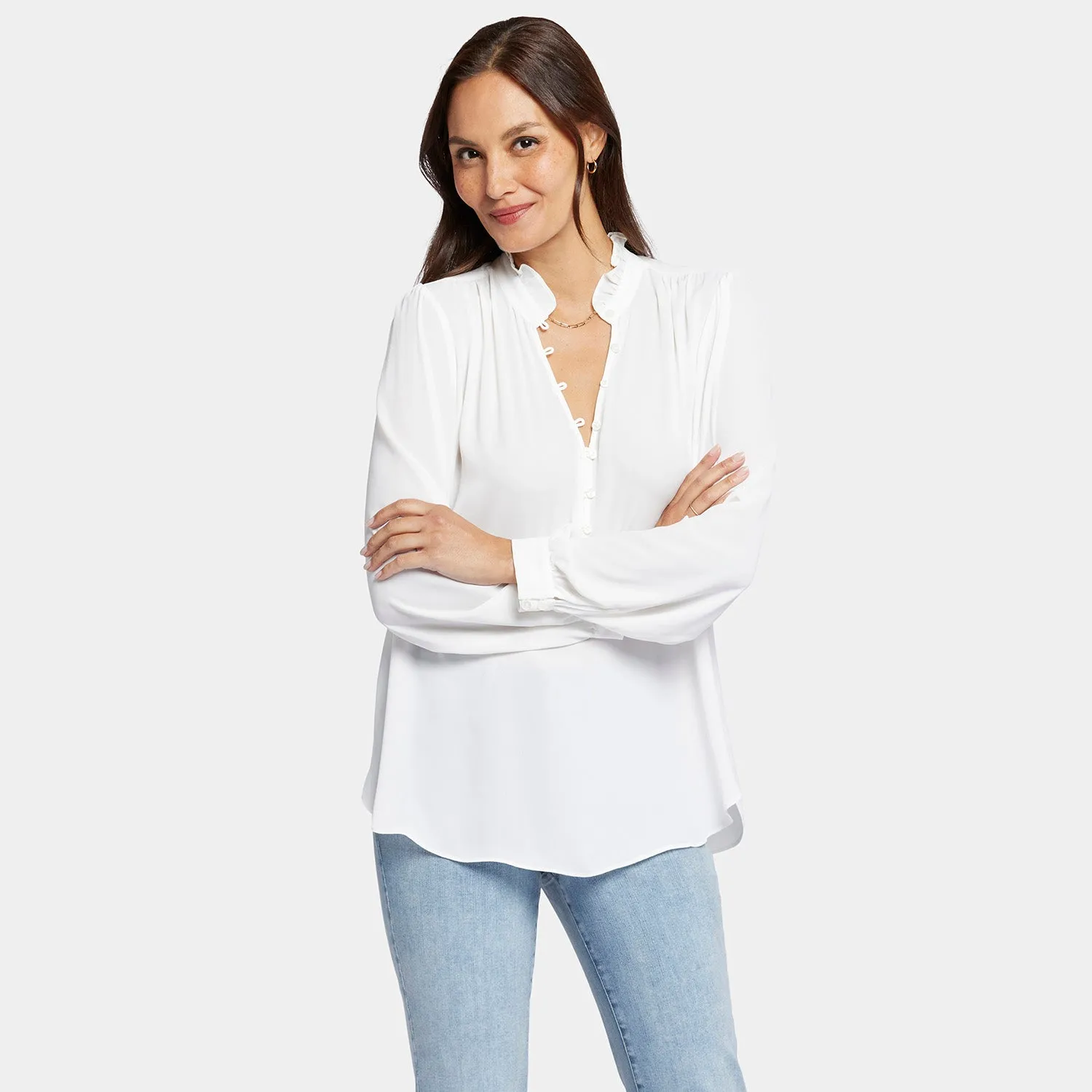 Hannah Blouse - Optic White