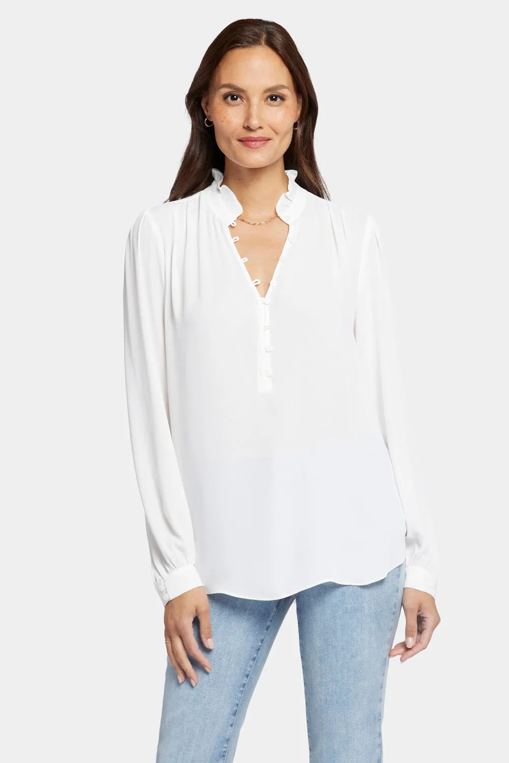 Hannah Blouse - Optic White