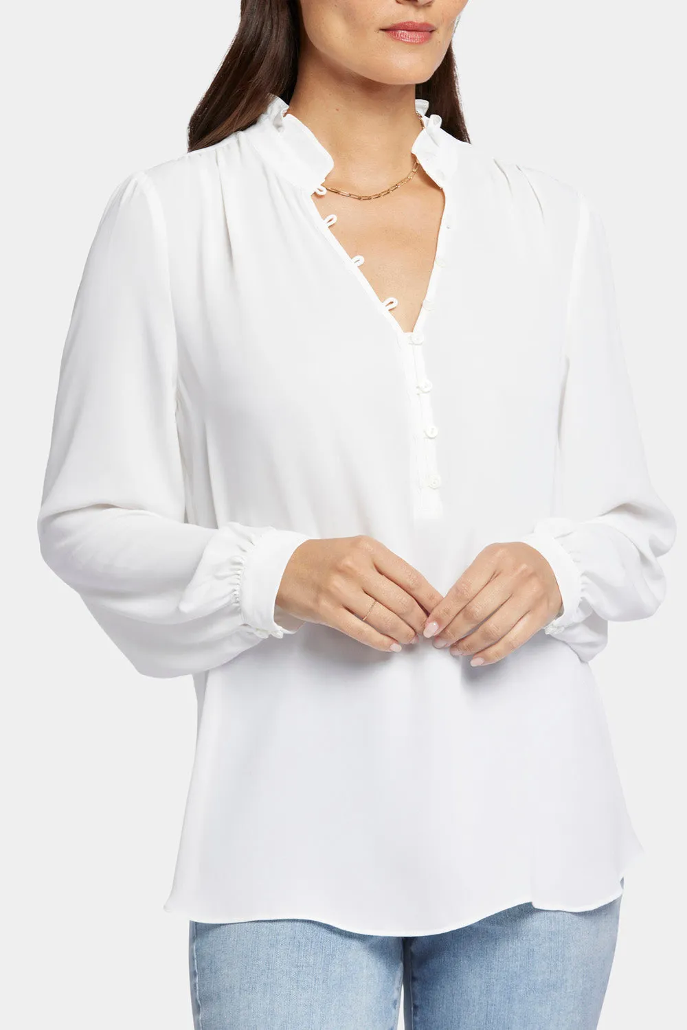 Hannah Blouse - Optic White