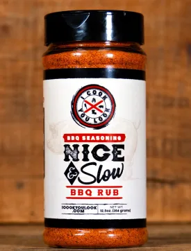 I Cook You Look Nice and Slow BBQ Rub