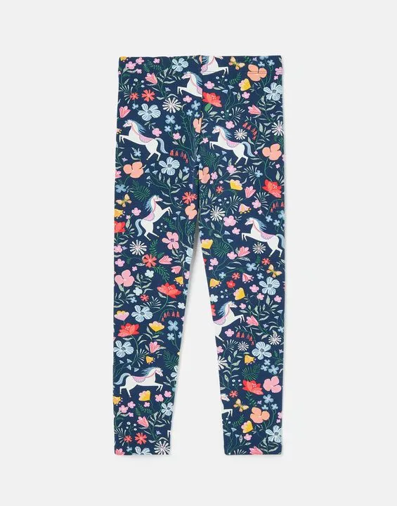 Joules Girls Deedee Printed Jersey Leggings