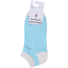 Light Blue Colour Block Socks