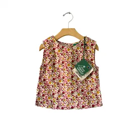 Little Green Radicals / Tank blouse - Flower x ladybug / 3Y - New with tag