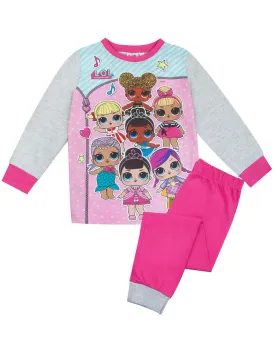 LOL Surprise! Girls Doll Pyjamas Long Sleeve Kids Nightwear