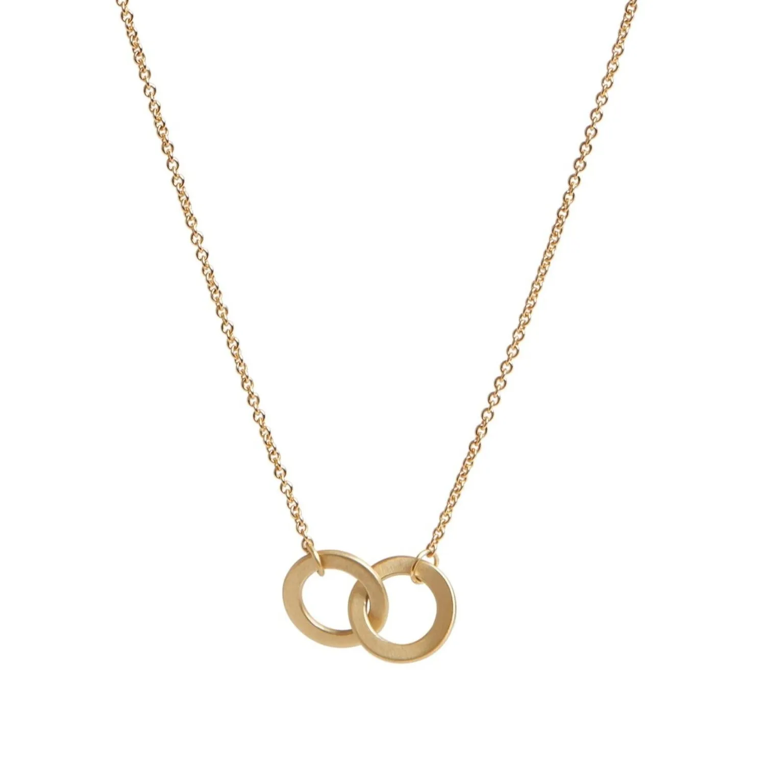 <!--NK622-->two love knots necklace