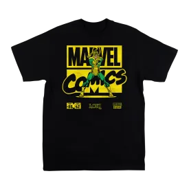 Marvel Comics Loki Black Tee