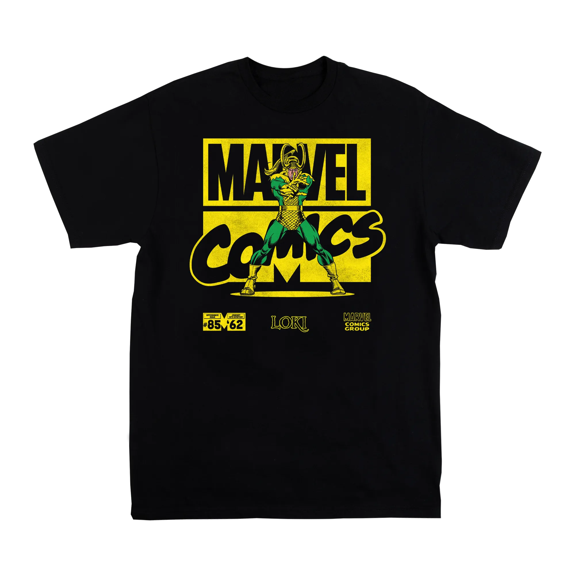 Marvel Comics Loki Black Tee