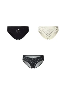 Pack of 3 Cotton Bikini Panties