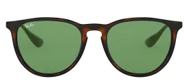 Ray-Ban RB 4171 6393/2 Pilot Plastic Havana Sunglasses with Green Lens