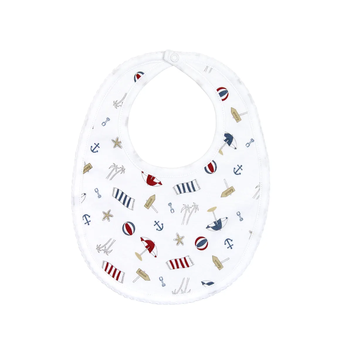 Ready for the Summer Printed Bib | Baby Boy