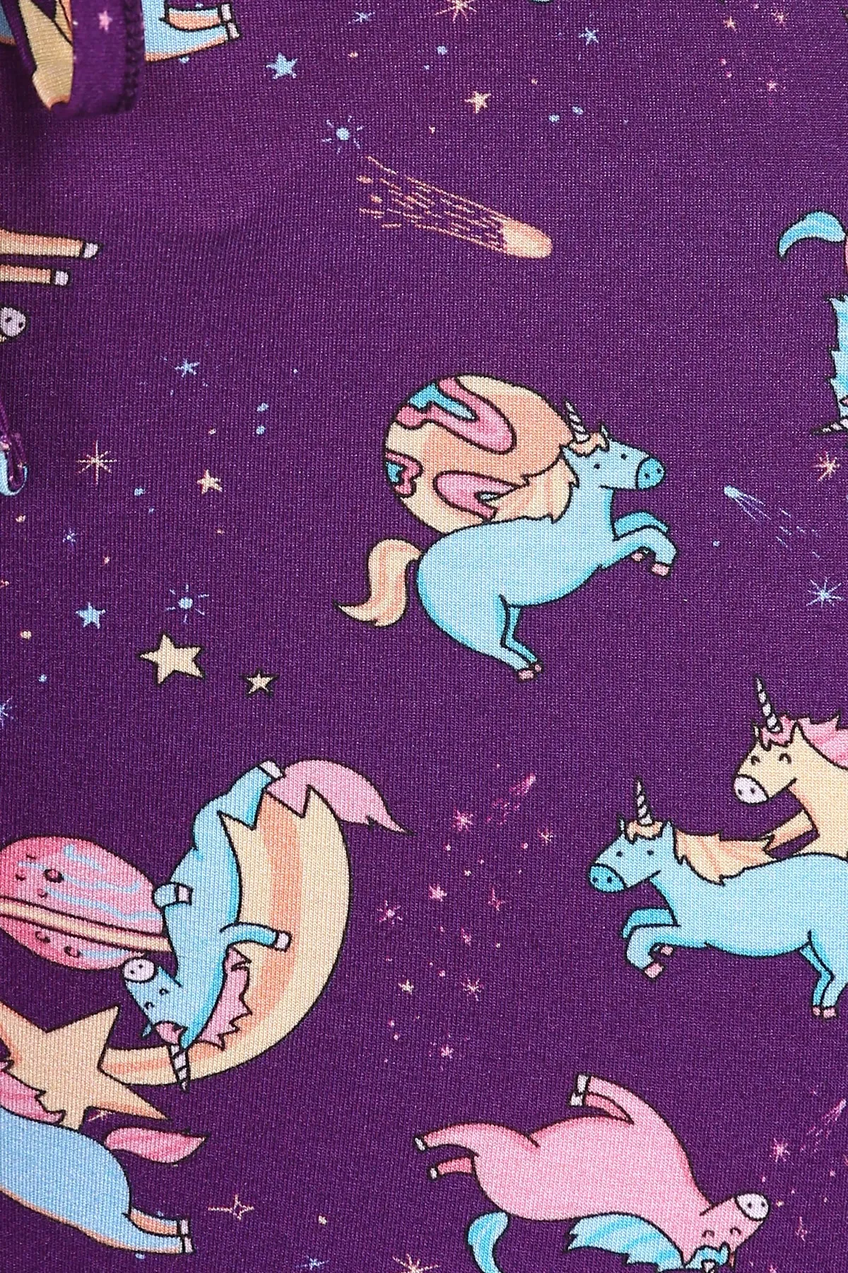 Spaced Out Unicorn Capri