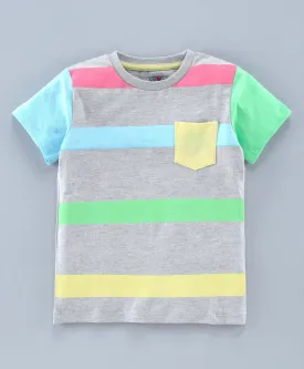 Ventra Multicolored Striped T-Shirt